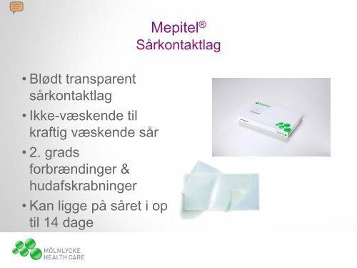 SÅR - Mölnlycke Health Care