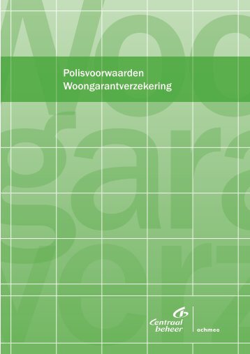 Meer informatie… - Ervaringen met verzekeringen & verzekeraars