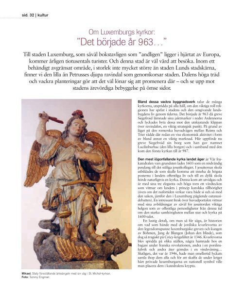 Om oss i Katolskt magasinet 2009/2 sid. 7-11 (.PDF) - Sankt ...