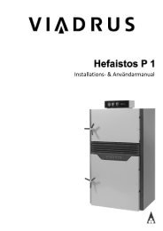 Installations- & Användarmanual - Lindquist Heating AB