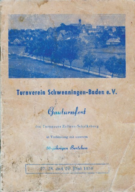 Festschrift 1959 50 Jahre TV Schwenningen   SW     .pdf