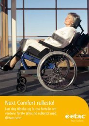 Next Comfort rullestol - Etac.com