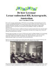 De heer Leyenaar - HelleMonster - Kennismaking