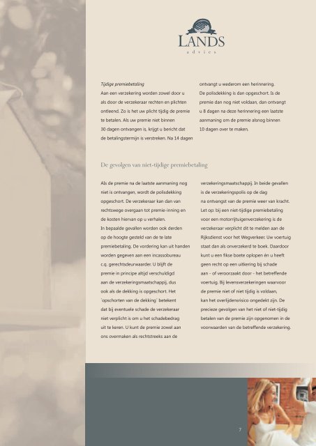 Brochure Formulieren - Lands Advies