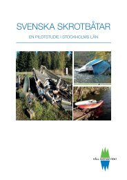 Ladda ner Svenska Skrotbåtar - en pilostudie i ... - Håll Sverige Rent
