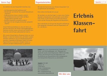Download Info-Flyer - Erlebnis Klassenfahrt