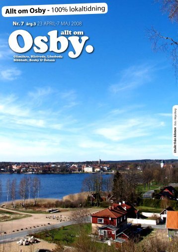 Allt om Osby - 100% lokaltidning