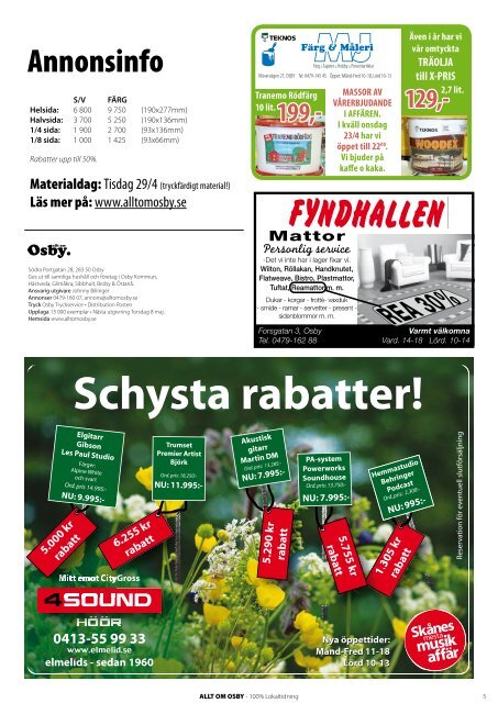 Allt om Osby - 100% lokaltidning