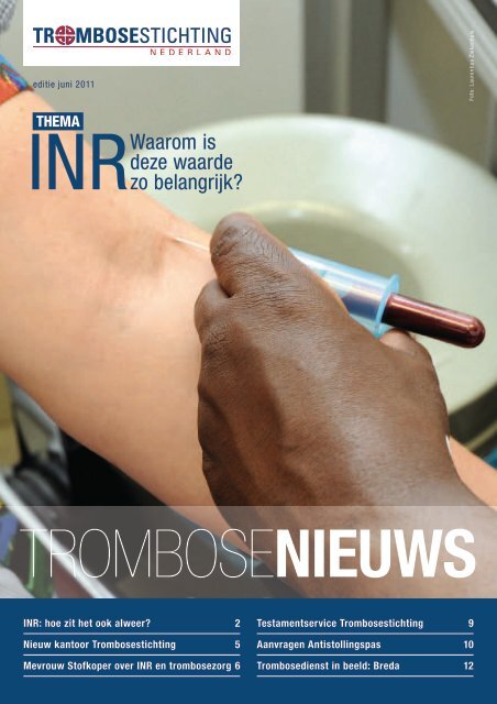 INR, waarom is deze waarde zo belangrijk - Trombosestichting