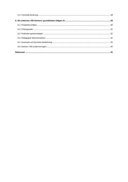 Från begrepp till utforskande arbetssätt - Pedagog Stockholm