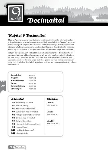 Matte Direkt Borgen Lärarhandledning 5B kapitel 9 - Sanoma ...