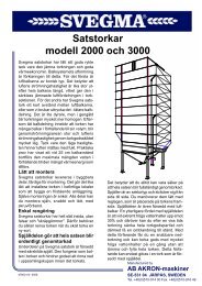 Broschyr satstork 2000 & 3000 - Akron