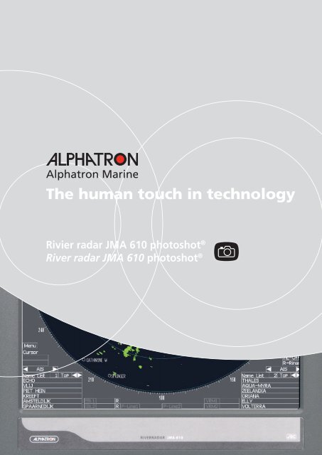 The human touch in technology - Alphatron Marine