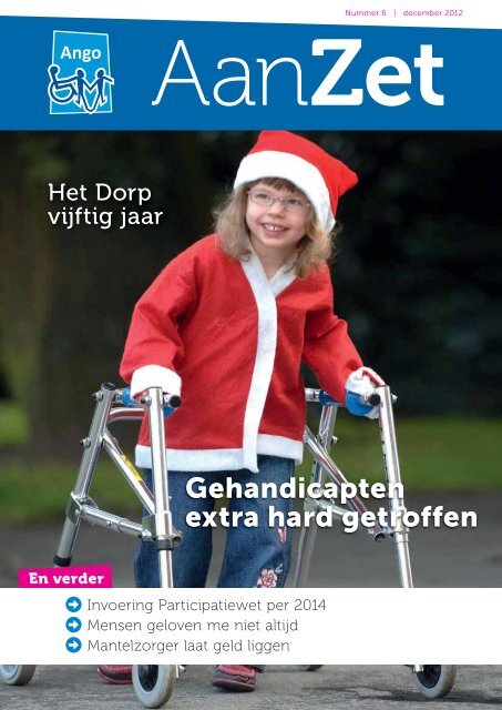 Gehandicapten extra hard getroffen - Ango