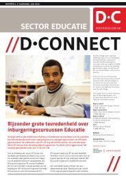 sector educatie - Drenthe College