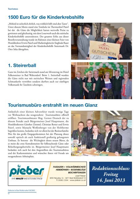 Ausgabe März 2013 - Gemeinde Bad Waltersdorf