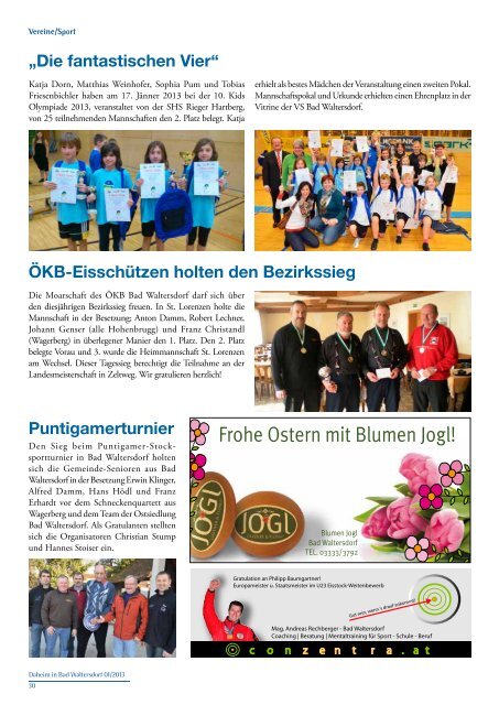 Ausgabe März 2013 - Gemeinde Bad Waltersdorf