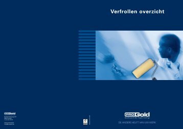 Brochure verfrollen - ProGold