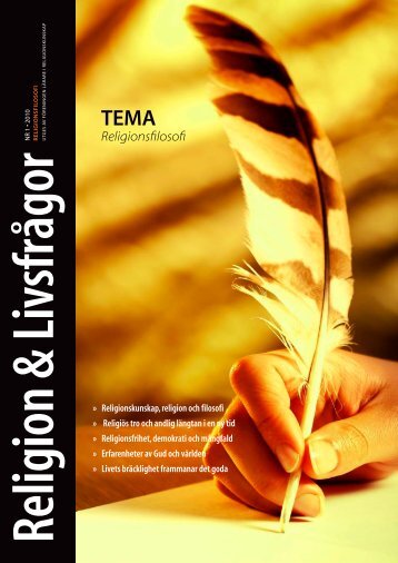 Religionsfilosofi - Föreningen Lärare i Religionskunskap