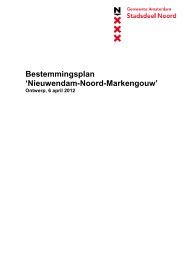 Bestemmingsplan 'Nieuwendam-Noord-Markengouw'