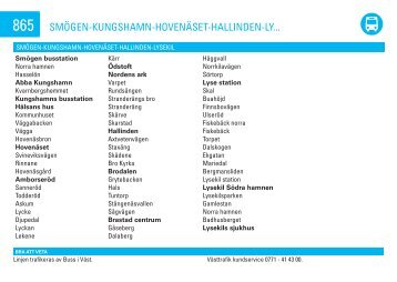 Ladda ned tidtabell alla dagar(PDF) - Västtrafik