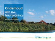 Onderhoud aan uw huurwoning - Wonen Midden-Delfland