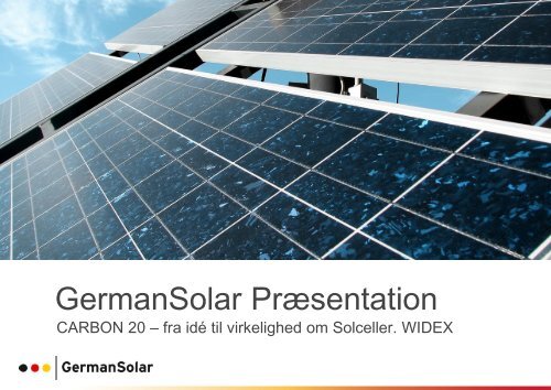 German Solar - Carbon 20