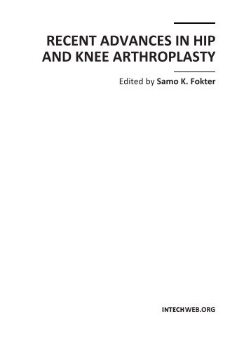 RECENT ADVANCES IN HIP AND KNEE ARTHROPLASTY - Kinamed