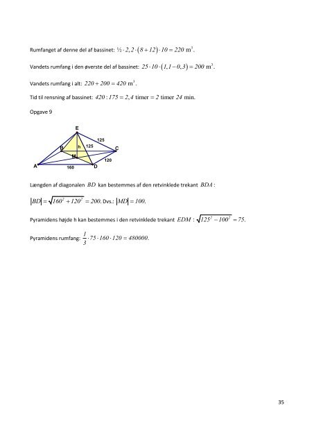 Forslag til løsninger til opgaver i Matematik – En grundbog for ...