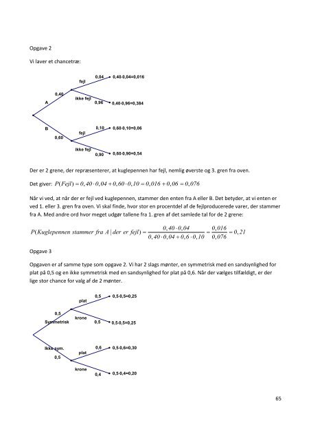 Forslag til løsninger til opgaver i Matematik – En grundbog for ...