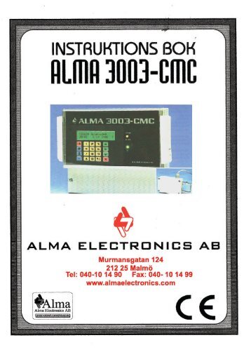 Arma 3003-CMC - Alma Electronics AB
