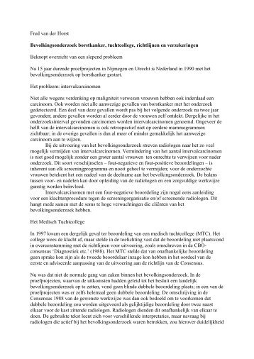 m003 vanderhorst bevolkingsonderz.pdf - Nederlandse Vereniging ...