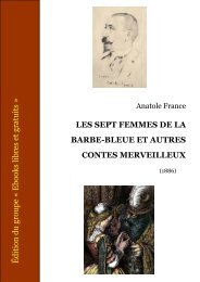 LES SEPT FEMMES DE LA BARBE-BLEUE ET AUTRES CONTES ...