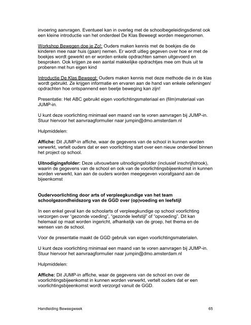invoering aanvragen. Even
