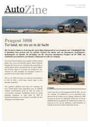 Autozine - Peugeot 3008 - Autozine.eu