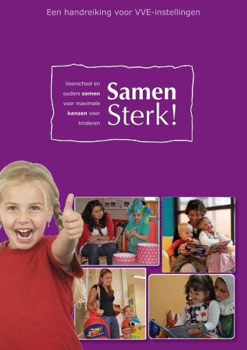 Een handreiking voor VVE-instellingen - Sardes