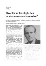 JIT 1994 Hvorfor er kærligheden en så sammensat størrelse