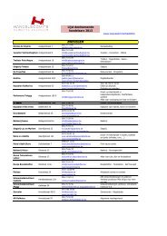 Lijst deelnemende handelaars 2013 ZWEVEGEM