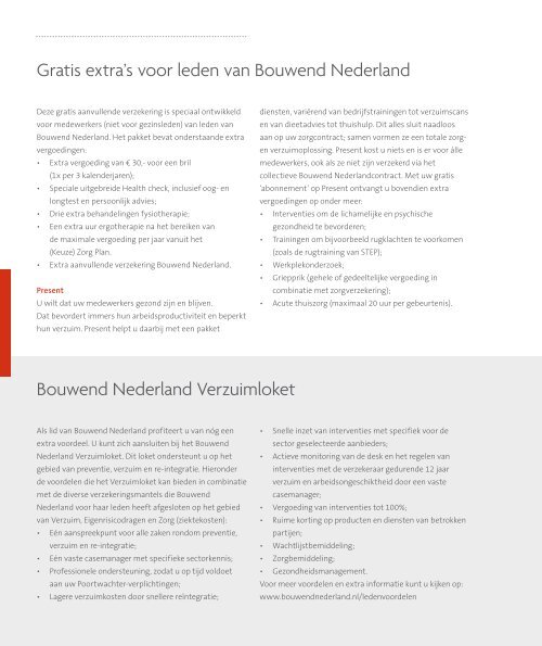 Brochure zorgverzekering voor werkgevers ... - Avéro Achmea