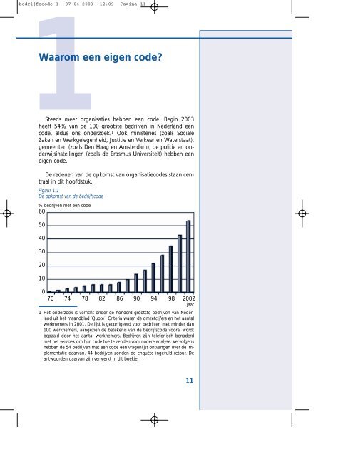 De Bedrijfscode Aanleiding, inhoud, invoering en ... - VNO-NCW