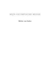 MIJN OLYMPISCHE MISSIE - Pauw & Witteman