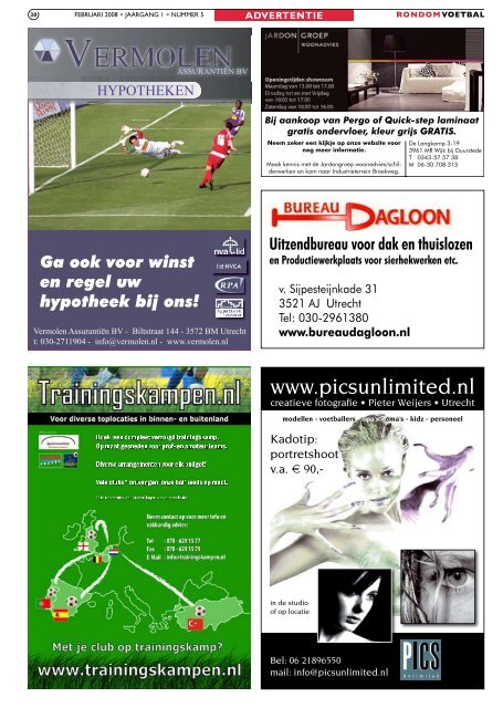 seizoen 2007/2008 nummer 5 - Rondom Voetbal