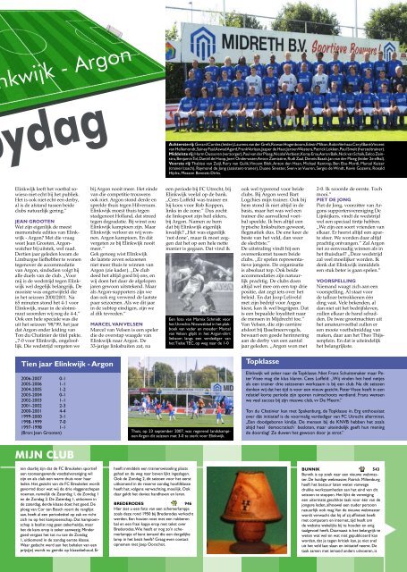 seizoen 2007/2008 nummer 5 - Rondom Voetbal