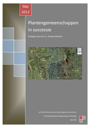 Plantengemeenschappen in successie - Webnode