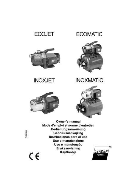 ECOMATIC ECOJET INOXMATIC INOXJET - CLEN