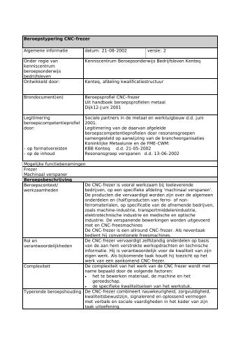 Beroepstypering CNC frezer.doc - Kenteq