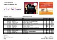 Thema-aanbieding Sint- en kerstboeken 2012 - M'zine - Biblion