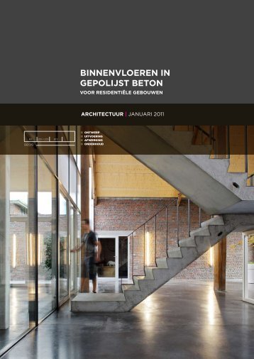 binnenvloeren in gepolijst beton (architectuur 3) - Febelcem