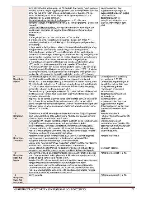 ehdotus generalplan för sibbo 2025 - Sipoo