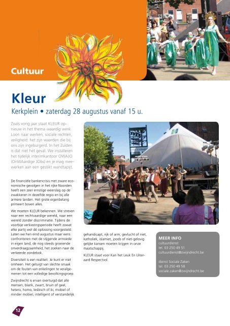 KLEUR! p. 12 - Gemeente Zwijndrecht